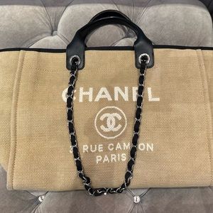 **SOLD**Chanel Deauville Tote